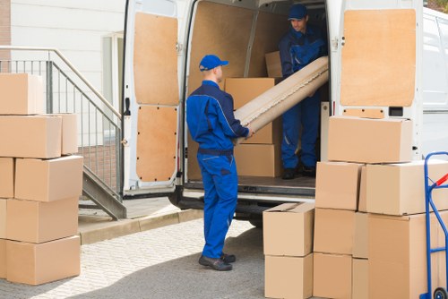 Secure storage facility in Harlington with strong access control