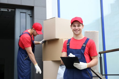 Household storage in Harlington for organized home belongings