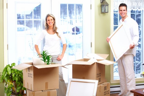 Prepared furniture ready for long-term storage